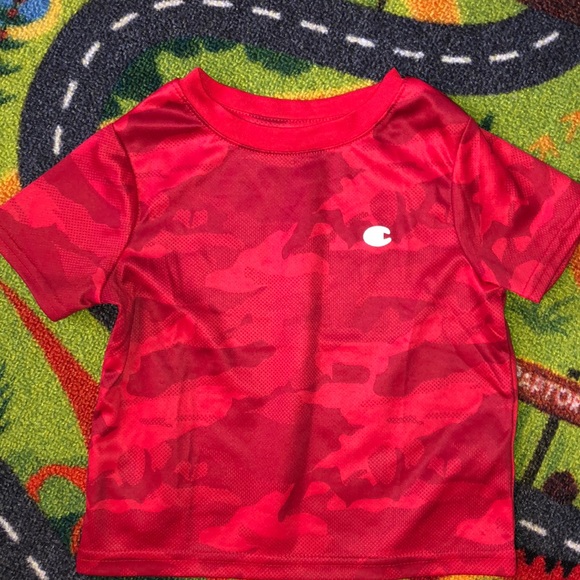 18mo champion short set, red and black, lil boys - Picture 2 of 4